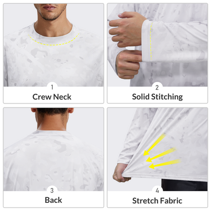 LOOGU Fishing Long Sleeve Shirt T20