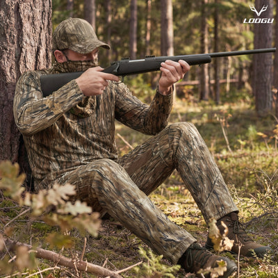 LOOGU Camo Hunting Pants 7 Pockets H30