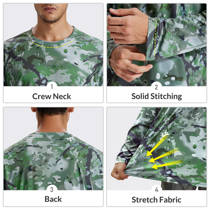 LOOGU Hunting Camo Shirt T20