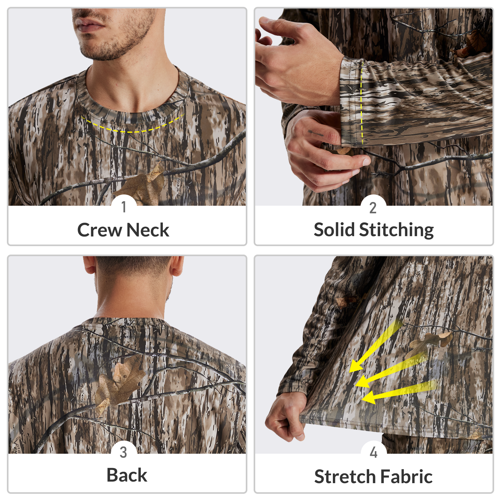 LOOGU Hunting Camo Shirt T20