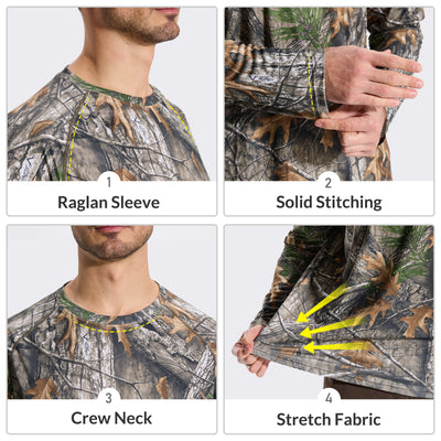 Raglan Long Sleeve Performance Shirt T30