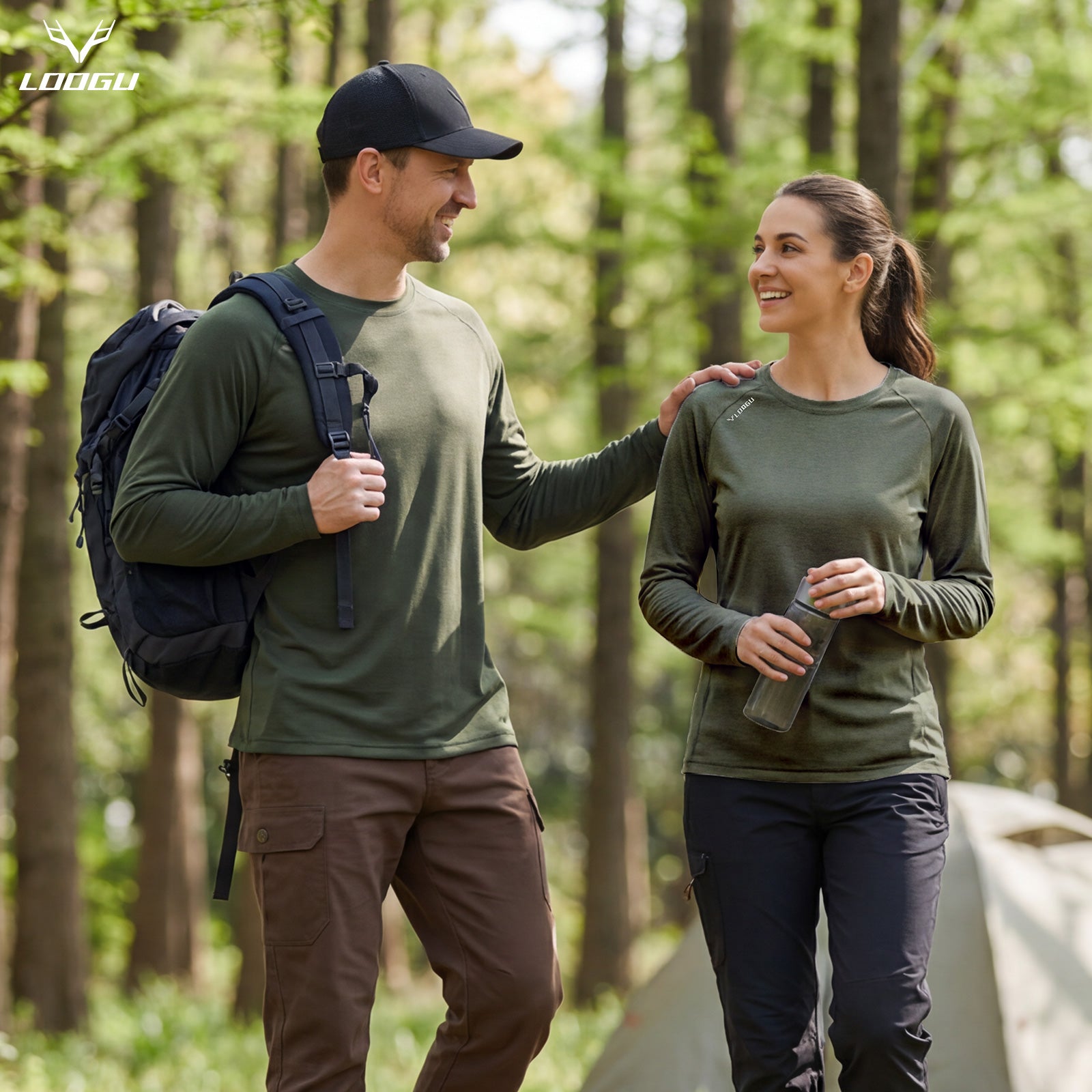 LOOGU Outdoor Hiking Long Sleeve Shirt T30