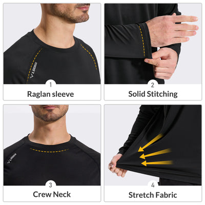 Raglan Long Sleeve Performance Shirt T30