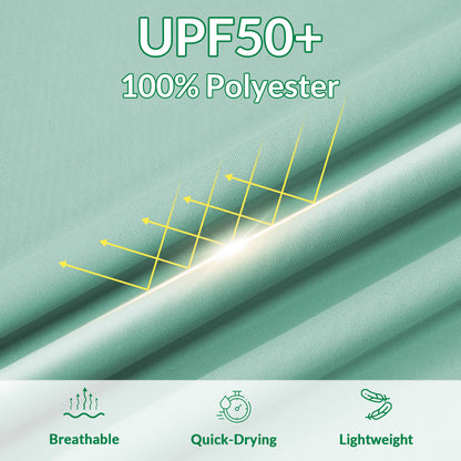 LOOGU Men's UPF 50+ Long Sleeve Shirts T70