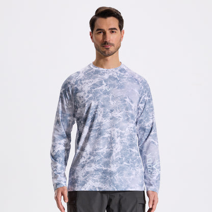 LOOGU Wave Fishing Long Sleeve Shirt T31