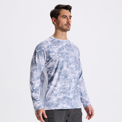 LOOGU Wave Fishing Long Sleeve Shirt T31