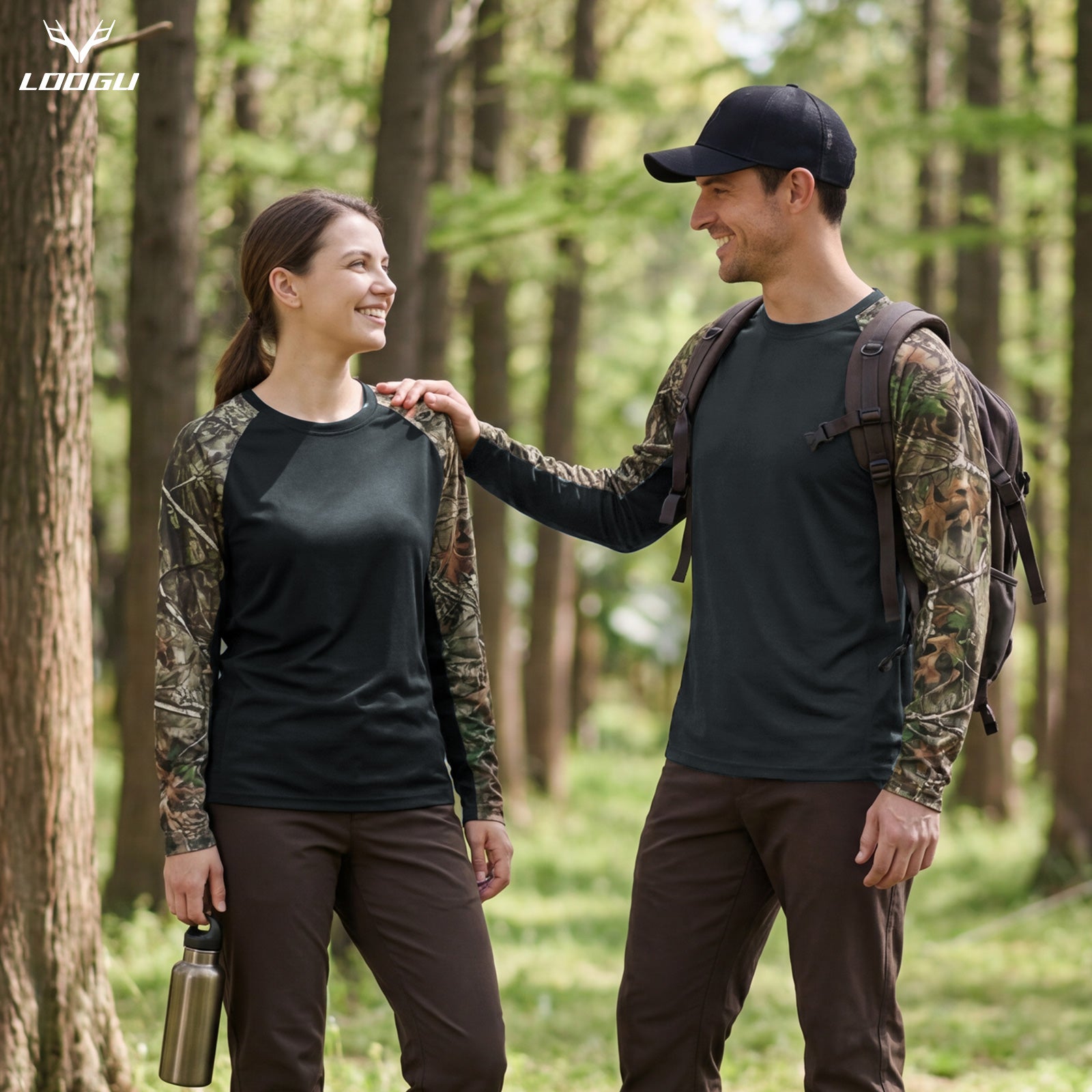 LOOGU Active Lifestyle Fishing Long Sleeve Shirt T33