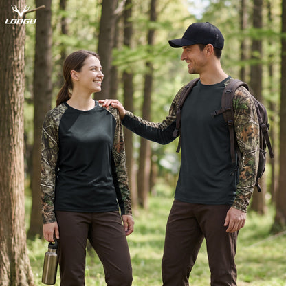 LOOGU Active Lifestyle Fishing Long Sleeve Shirt T33