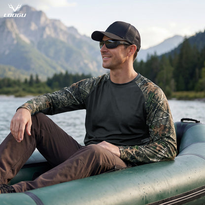 LOOGU Active Lifestyle Fishing Long Sleeve Shirt T33