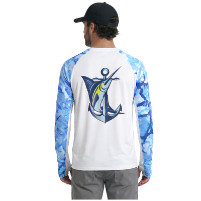 Graphic Raglan Fishing Shirt T36