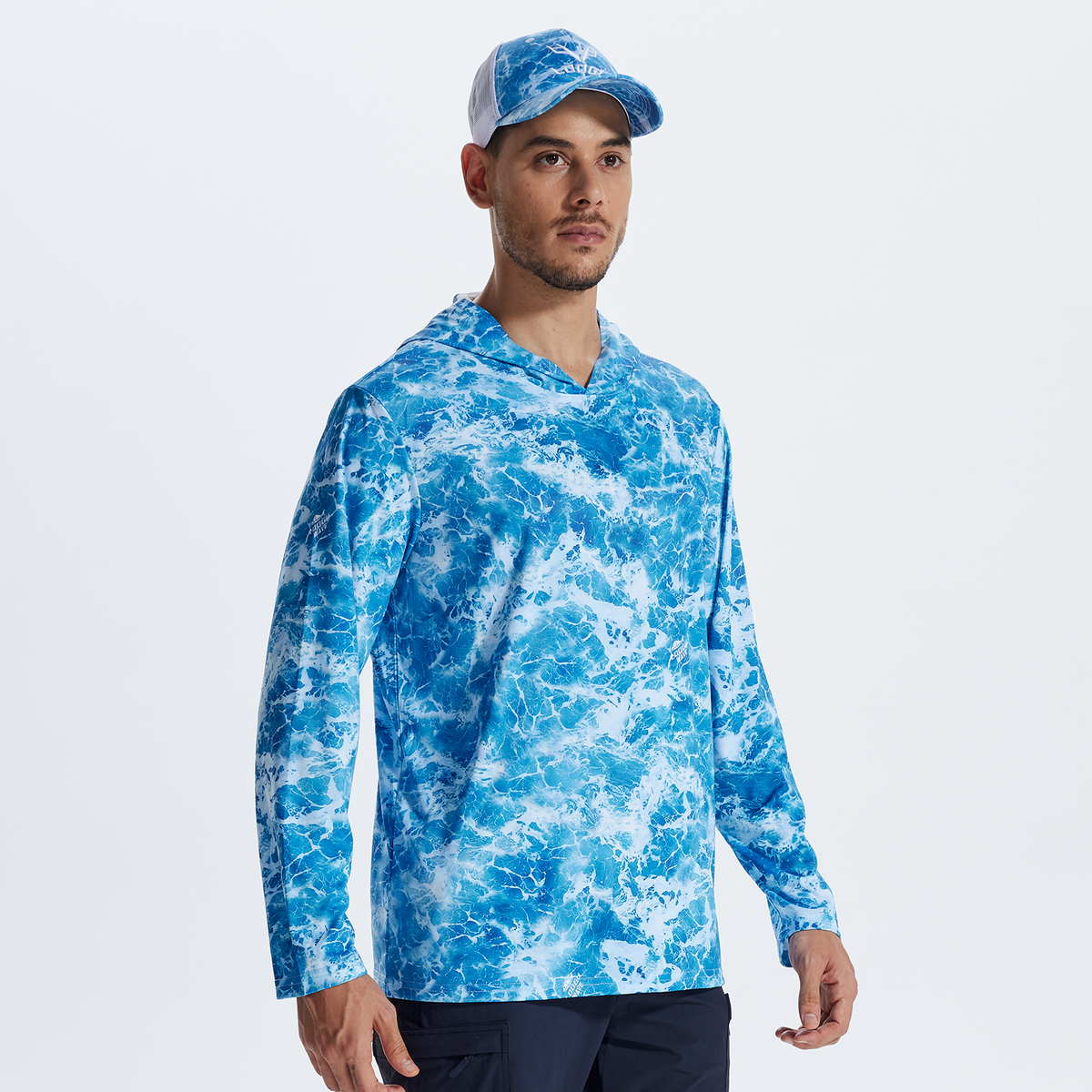 LOOGU Men's UPF 50+ Long Sleeve Shirts T70