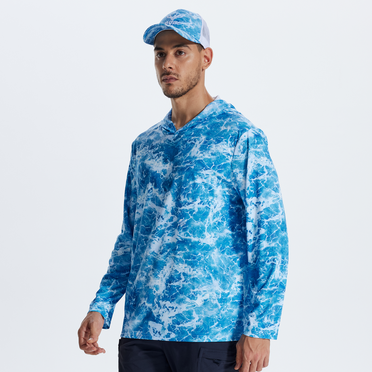 LOOGU Men's UPF 50+ Long Sleeve Shirts T70