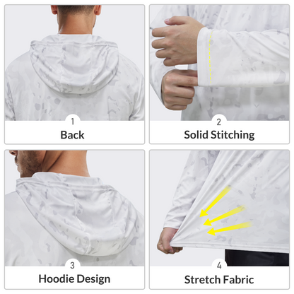 LOOGU Fishing Long Sleeve  Hoodie T50