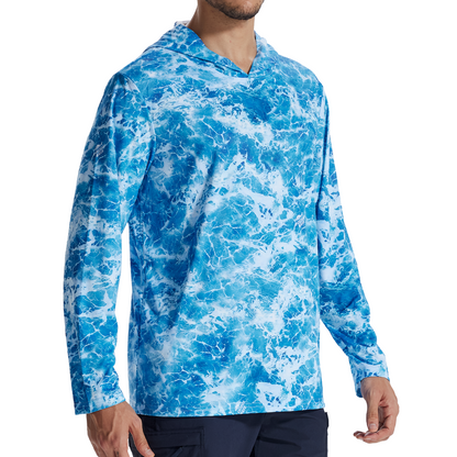 LOOGU Men's UPF 50+ Long Sleeve Shirts T70