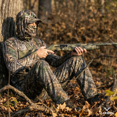 LOOGU Camo Hunting Pants 7 Pockets H30