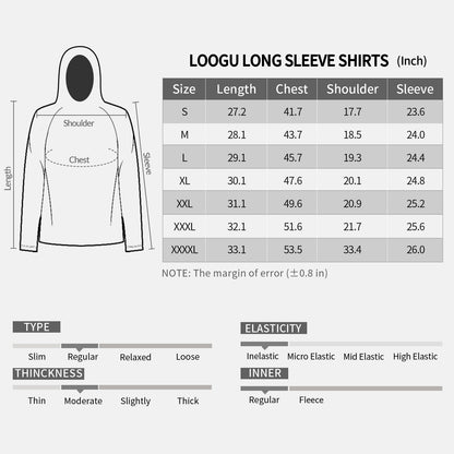 LOOGU Hunting Long Sleeve  Hoodie T50
