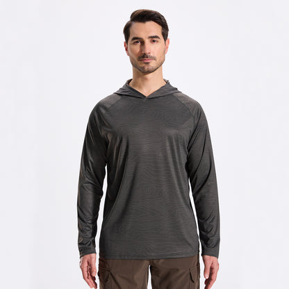LOOGU Men's UPF 50+ Long Sleeve Shirts T70