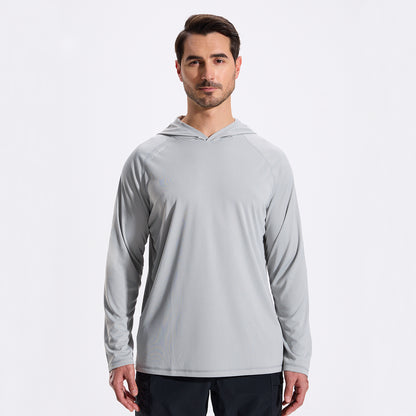 LOOGU Men's UPF 50+ Long Sleeve Shirts T70