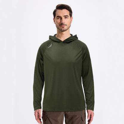 LOOGU Men's UPF 50+ Long Sleeve Shirts T70