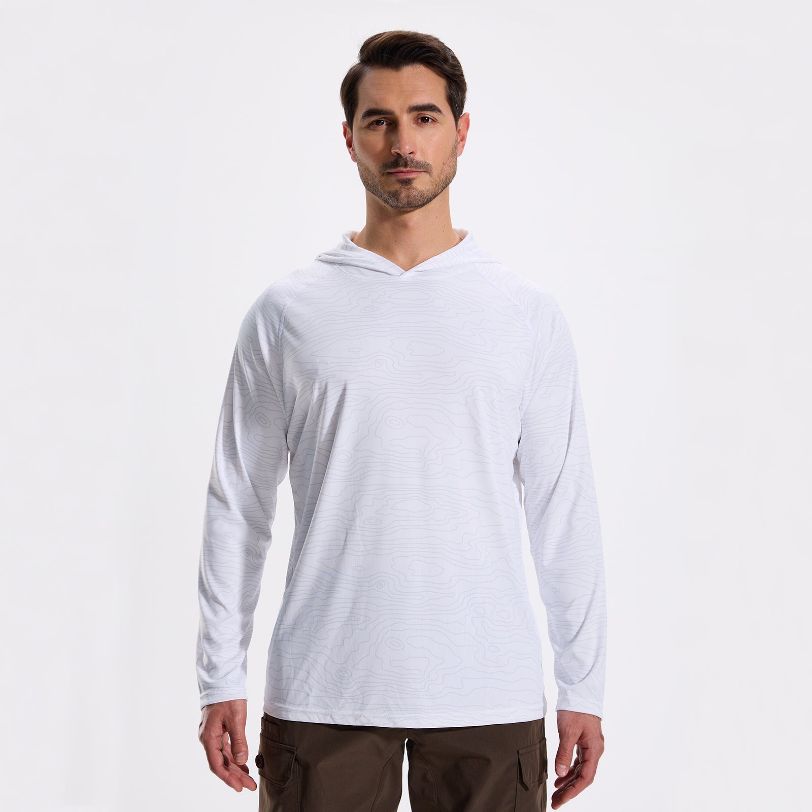 LOOGU Men's UPF 50+ Long Sleeve Shirts T70
