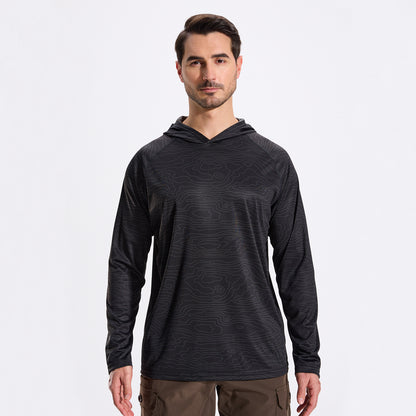 LOOGU Men's UPF 50+ Long Sleeve Shirts T70