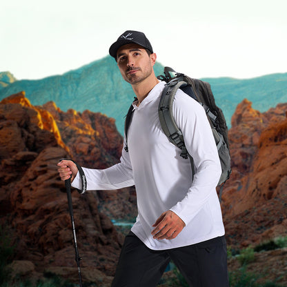 LOOGU Men's UPF 50+ Long Sleeve Shirts T70