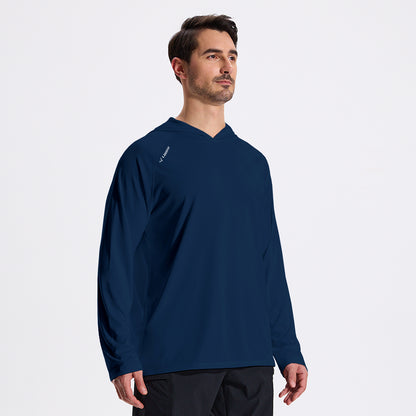 LOOGU Men's UPF 50+ Long Sleeve Shirts T70