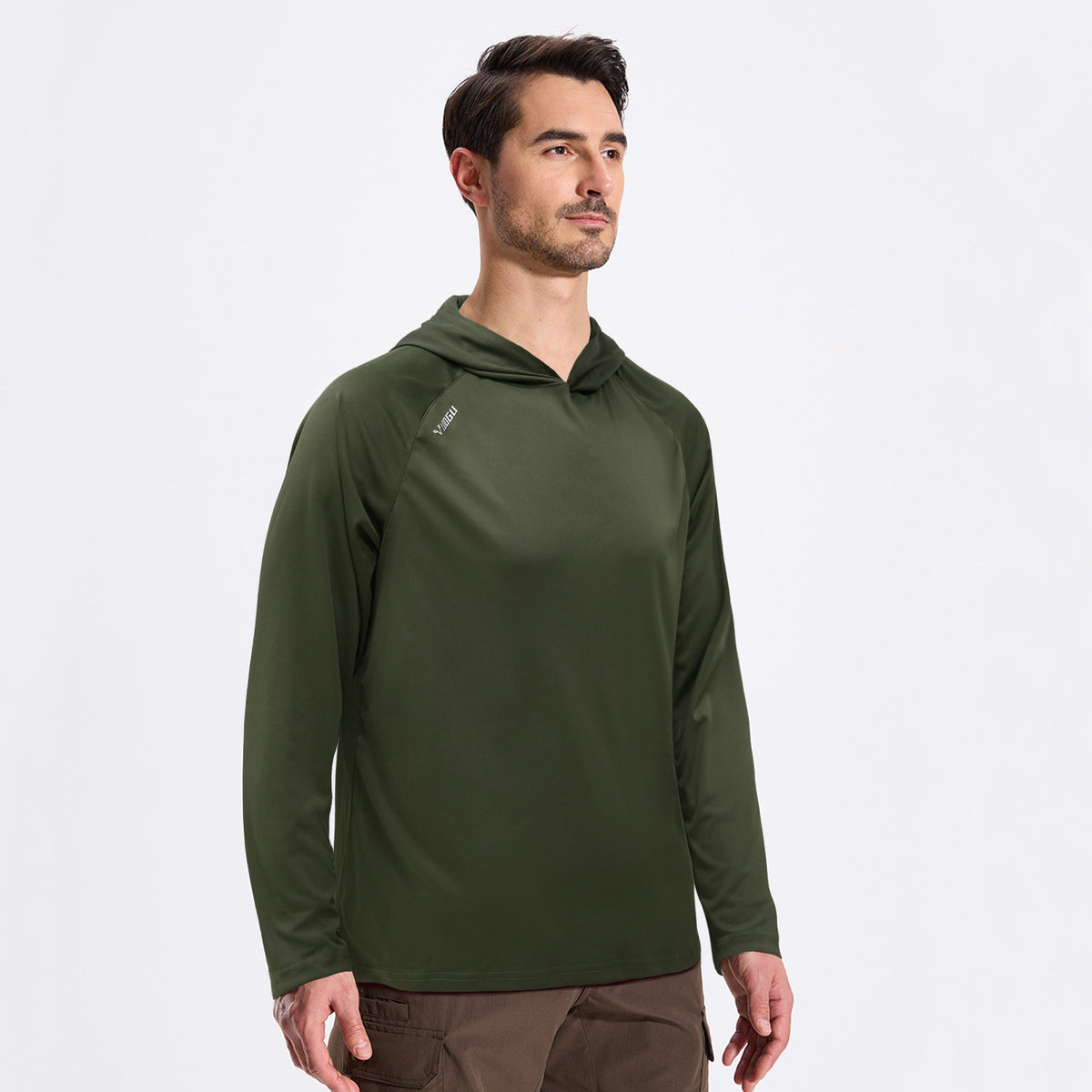 LOOGU Men's UPF 50+ Long Sleeve Shirts T70