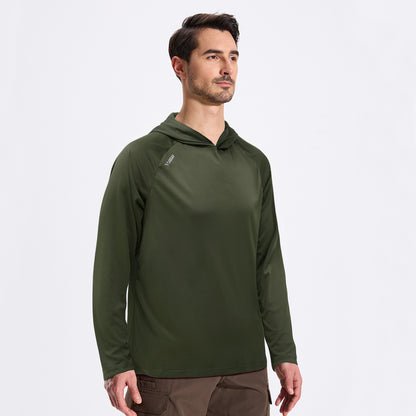 LOOGU Men's UPF 50+ Long Sleeve Shirts T70