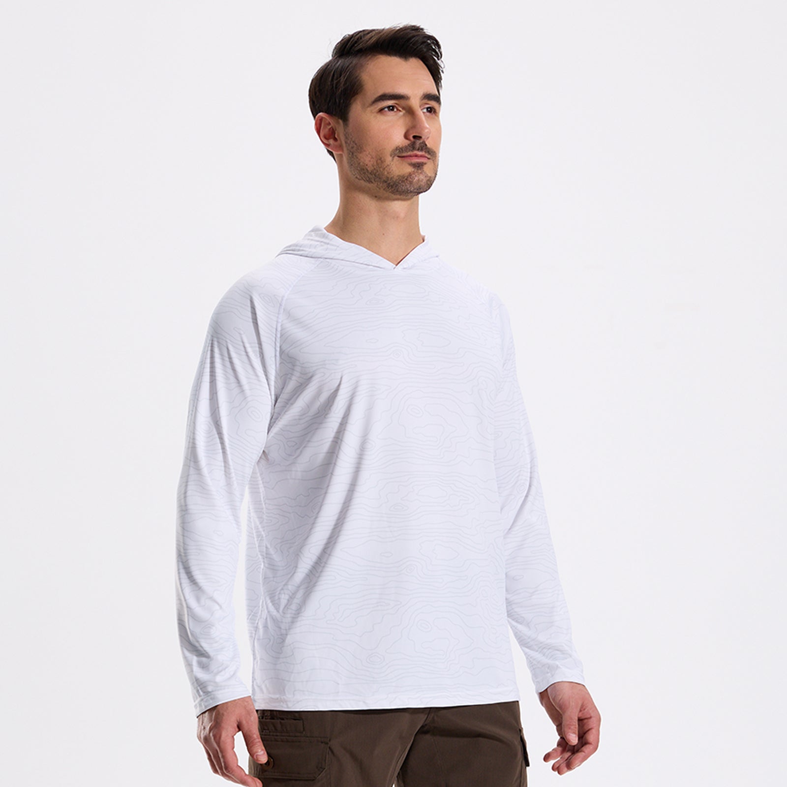 LOOGU Men's UPF 50+ Long Sleeve Shirts T70