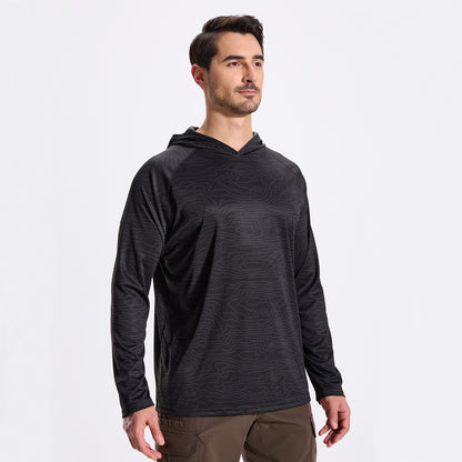 LOOGU Men's UPF 50+ Long Sleeve Shirts T70