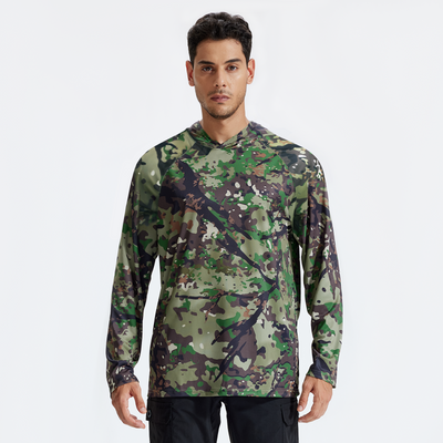 LOOGU Hunting Hoodie Long Sleeve Shirt T70