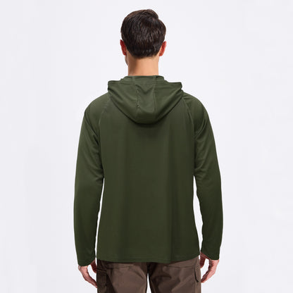 LOOGU Men's UPF 50+ Long Sleeve Shirts T70