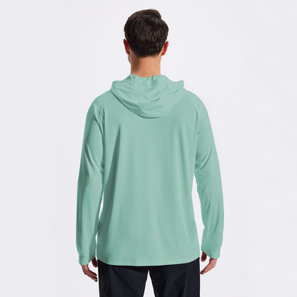 LOOGU Men's UPF 50+ Long Sleeve Shirts T70
