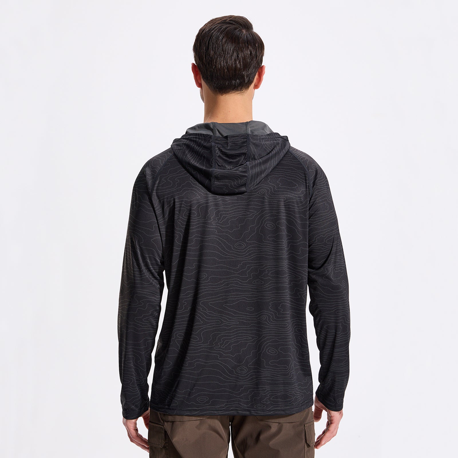 LOOGU Men's UPF 50+ Long Sleeve Shirts T70