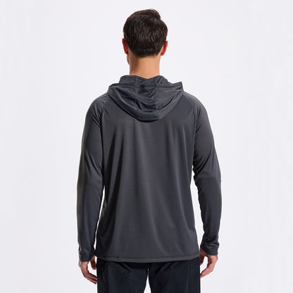 LOOGU Men's UPF 50+ Long Sleeve Shirts T70