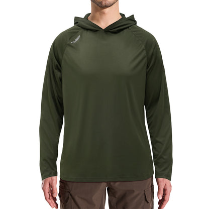 LOOGU Men's UPF 50+ Long Sleeve Shirts T70