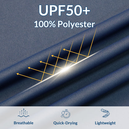 LOOGU Men's UPF 50+ Long Sleeve Shirts T70