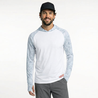 LOOGU UPF50+ Hoodies Fishing Long Sleeve Shirt T76