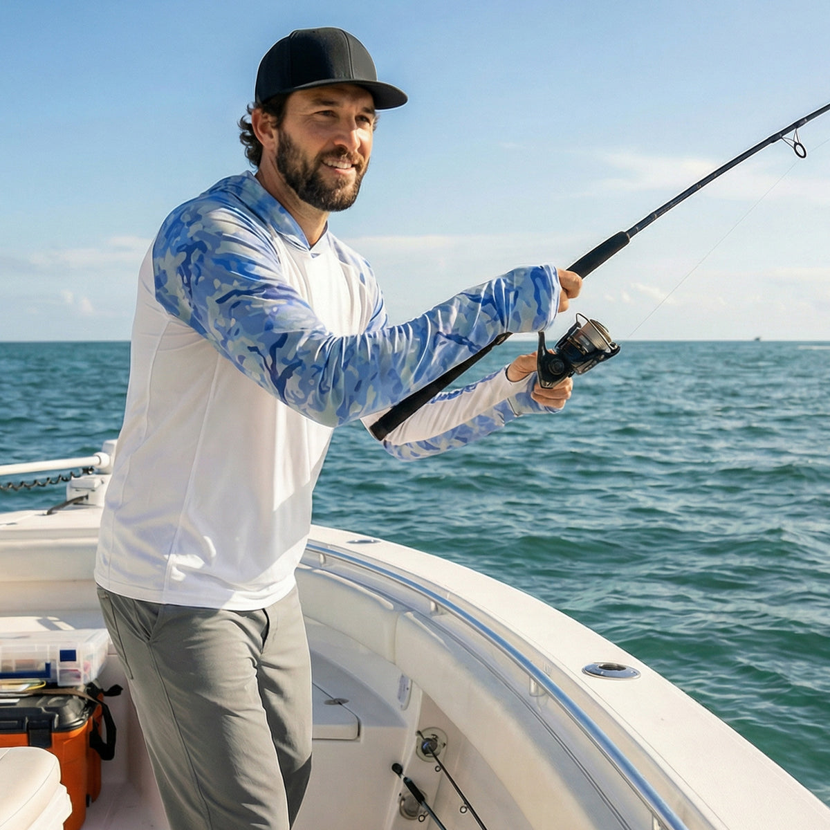 Graphic Fishing Hoodie T76