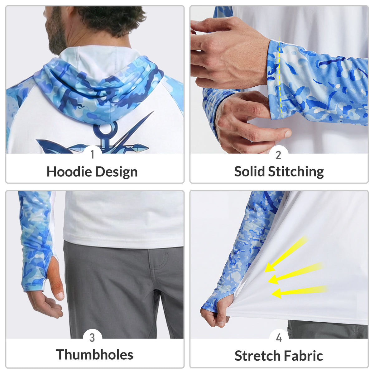 Graphic Fishing Hoodie T76