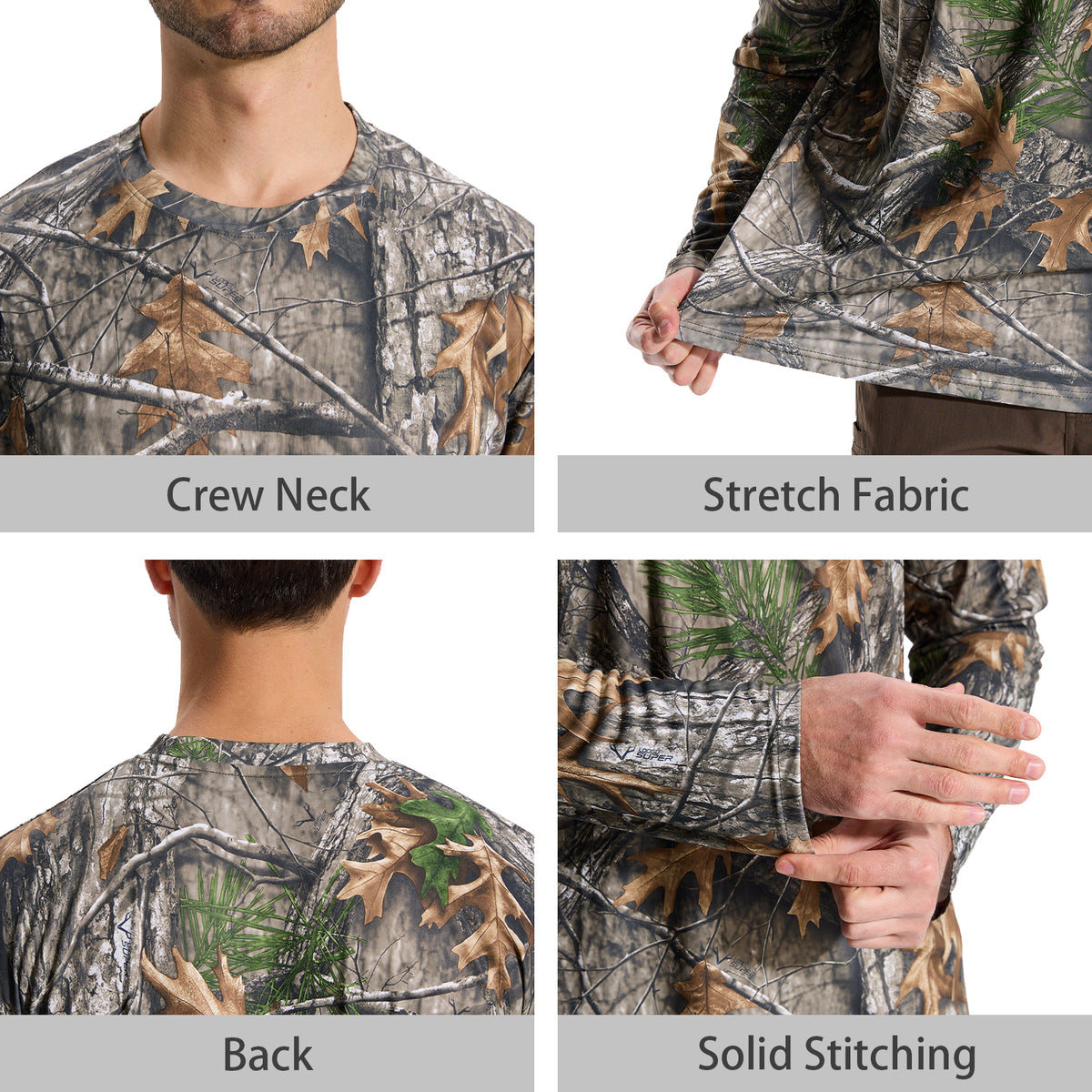 LOOGU Hunting Camo Shirt T20