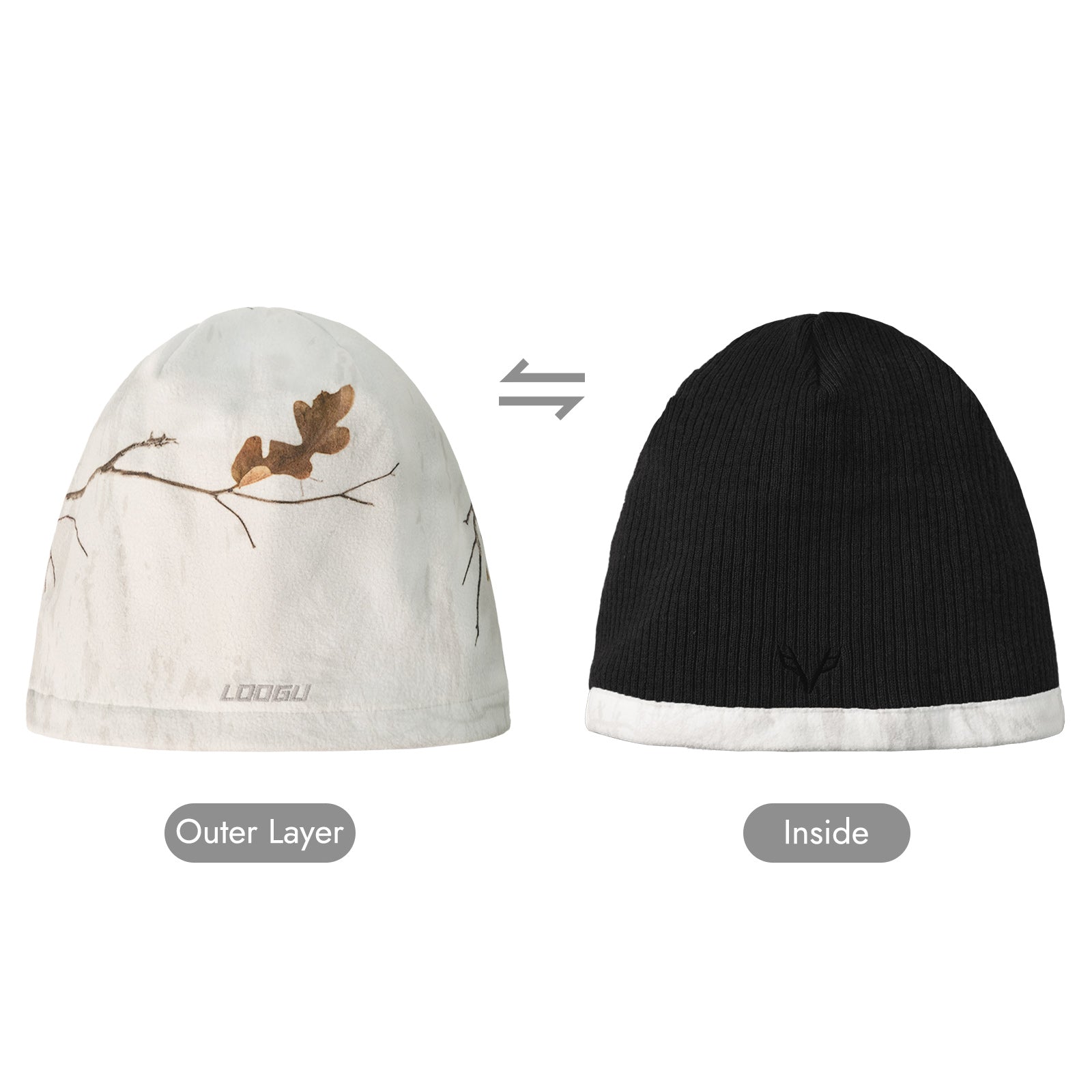 LOOGU Unisex Winter Camo Beanie WB10