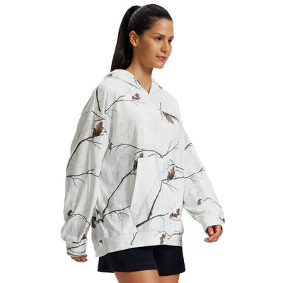 Women's Oversized Camo Hoodie WD50