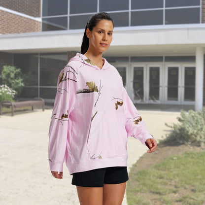 LOOGU Women's Camo Oversized Hoodies WD60