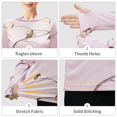 Women's Slim-Fit Outdoor Hoodie WT71