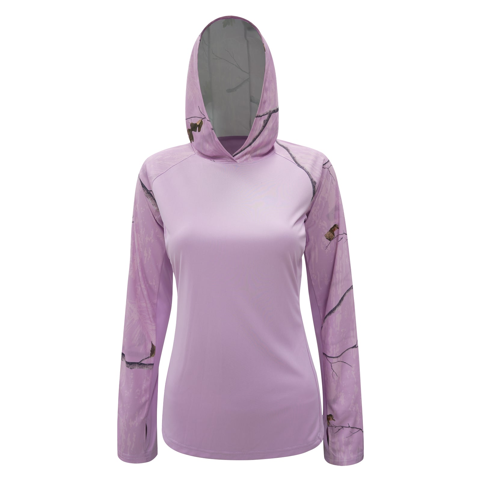 LOOGU Women's UPF 50+  Hoodies Shirts Purple WT73