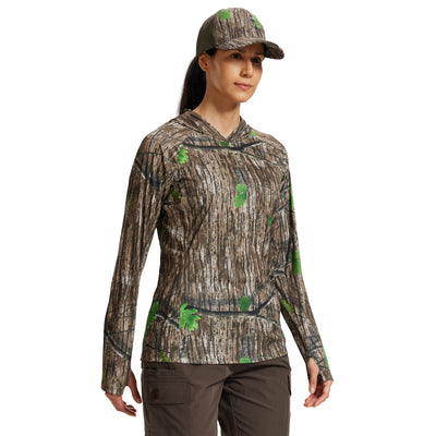 Women's Printed Outdoor Hoodie WT73