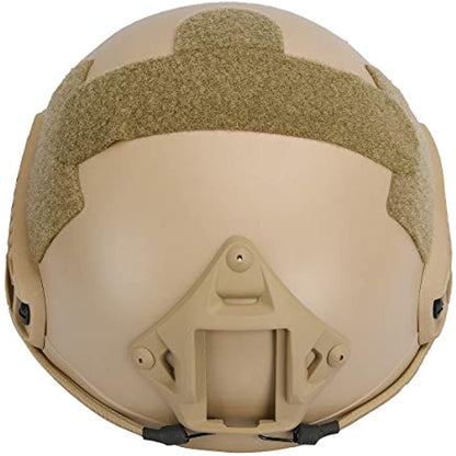 LOOGU Airsoft Helmet, Fast MH Type Bump Tactical Combat Protective Gear for Outdoor Activities with 12-in-1 Face Mask