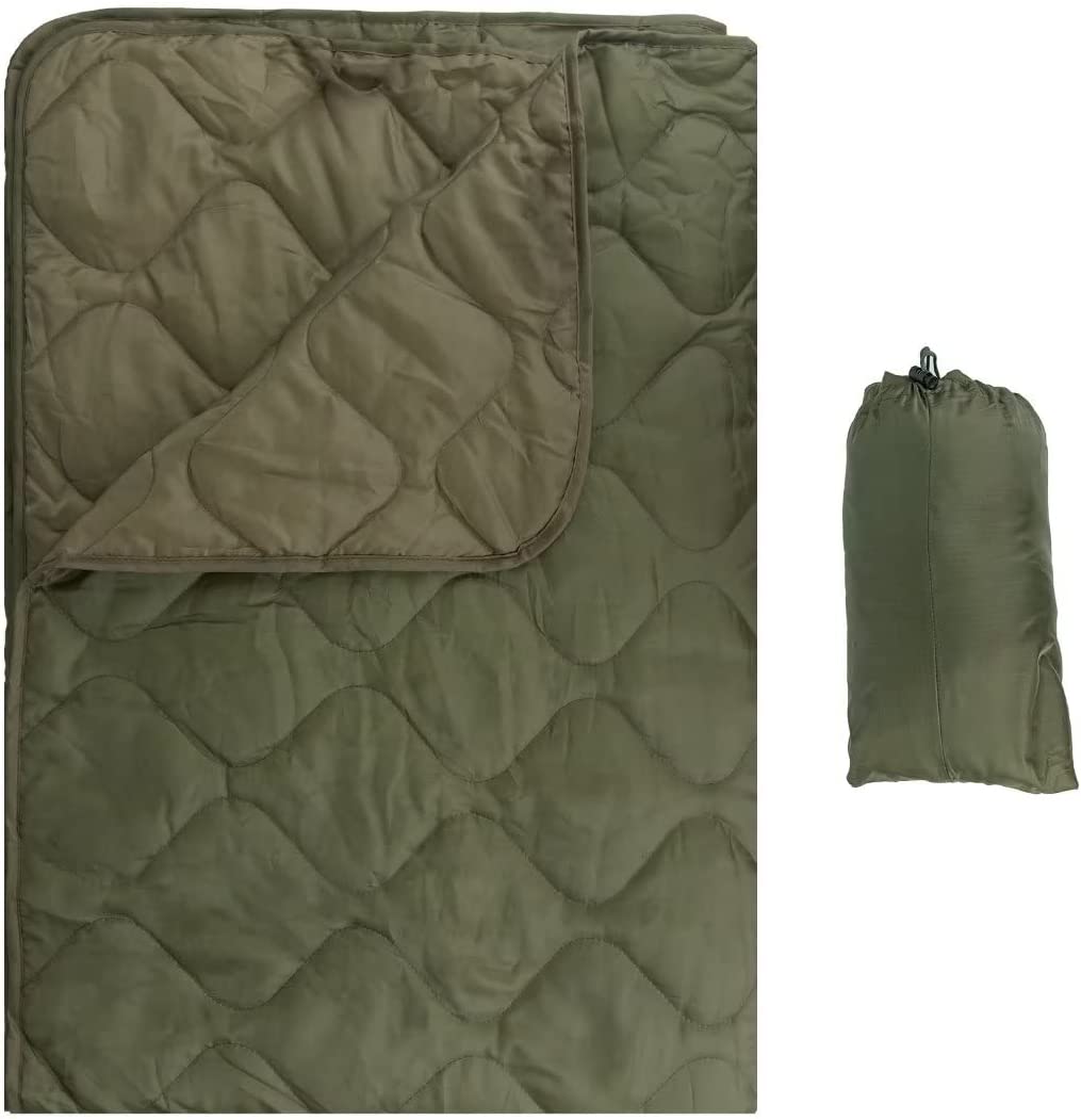 LOOGU – couverture camouflage Woobie imperméable, doublure de poncho pour le camping en plein air, la randonnée, la chasse, la survie, la randonnée, le pique-nique 